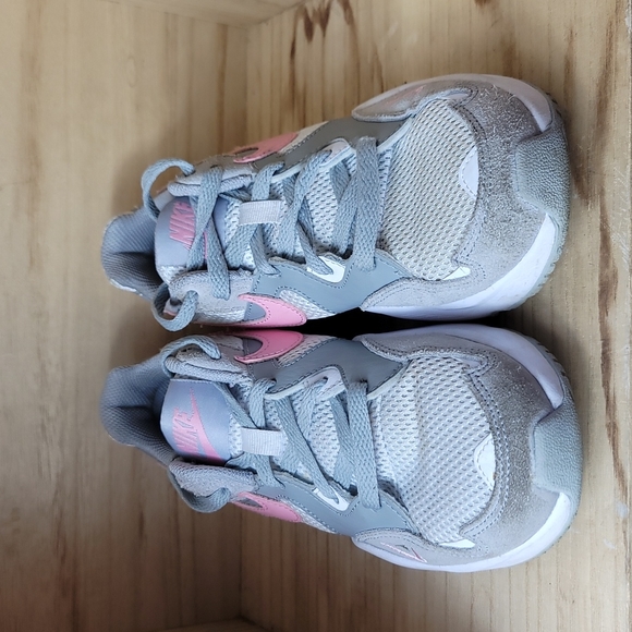 Nike Air Max Fusion Girls Gray Pink Shoes cj3824 - Picture 4 of 10